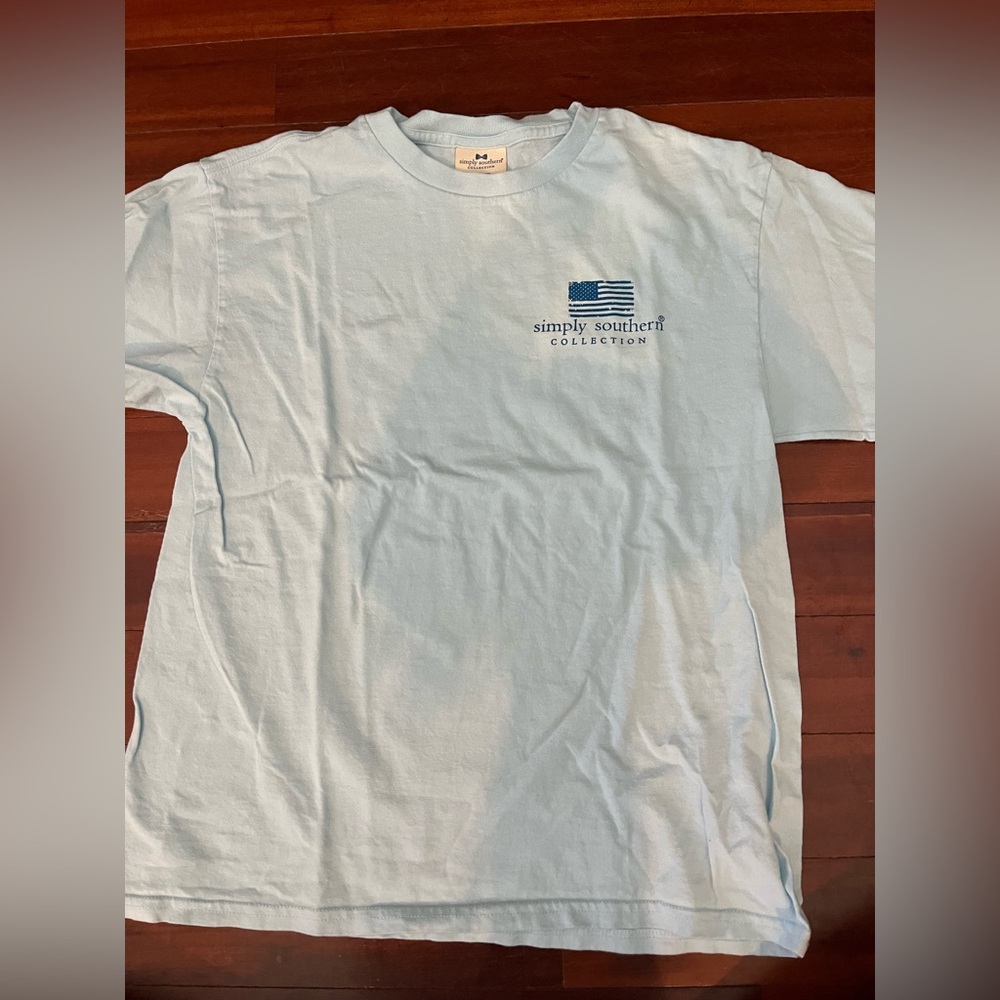Simply Southern Sky Blue Men's Tee